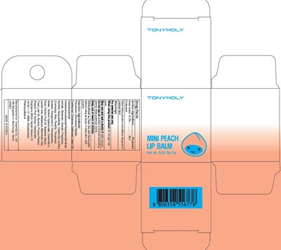 Image Of Carton (Mini Peach Lip Balm Carton)